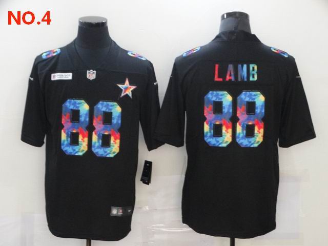 Men's Dallas Cowboys #88 CeeDee Lamb Jersey NO.4;